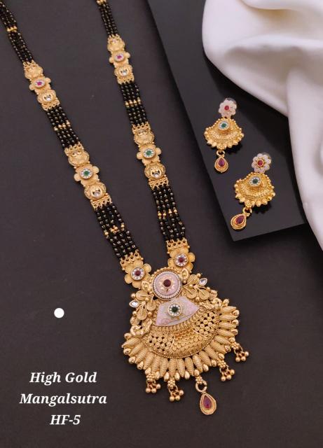 High gold mangalsutra HF 5 Bulk artificial jewellery suppliers